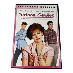 Sixteen Candles DVD Flashback Edition Molly Ringwald 80s Teen Movie‎